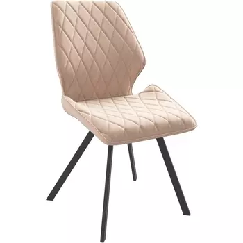Стул DikLine 242PRO B03 BEIGE, ножки черные 00-00070728 Dikline