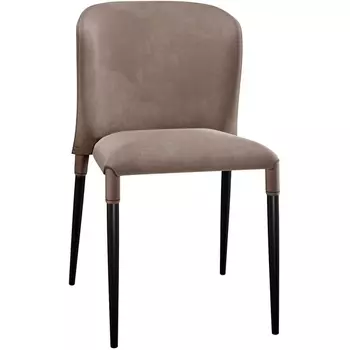 Стул DikLine 275 C43 капучино, ножки черные Dikline