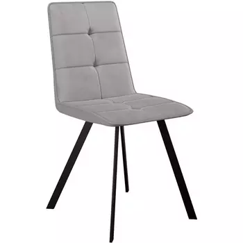 Стул DikLine 280 B22 GREY, ножки черные Dikline