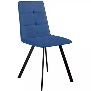 Стул DikLine 280 B8 BLUE, ножки черные Dikline