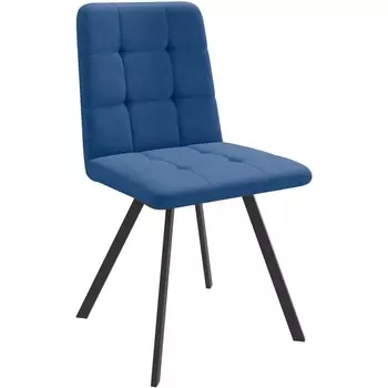 Стул DikLine 281PRO B8 BLUE, ножки черные 00-00071136 Dikline