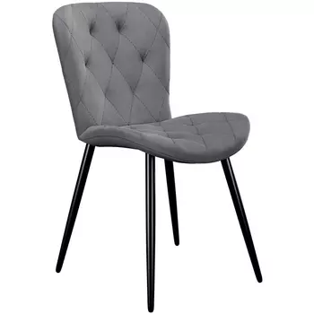 Стул DikLine 303 B22 GREY ,ножки черные Dikline