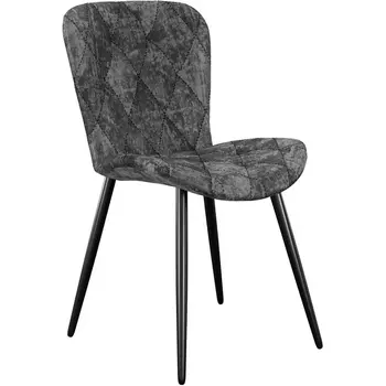 Стул DikLine 303 M14 серый, ножки черные арт.00-00073895 Dikline