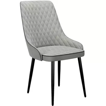 Стул DikLine 305 B22 GREY ,ножки черные Dikline