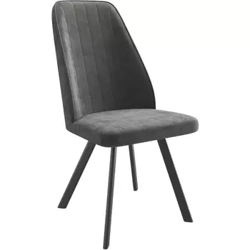 Стул DikLine 326PRO B28 ANTRACITE, ножки черные 00-00070742 Dikline