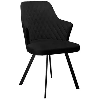 Стул DikLine 345 K21 черный, ножки черные арт.00-00076160 Dikline