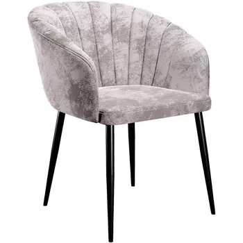 Стул DikLine 441 M02 бежевый, ножки черные арт.00-00072782 Dikline