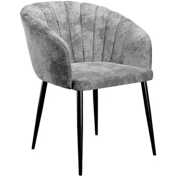 Стул DikLine 441 M13 светло-серый, ножки черные арт.00-00072786 Dikline