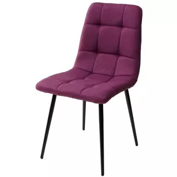 Стул ДИЛАН, цвет сиреневый #18, ткань / черный каркас (M-City)