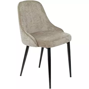 Стул для кухни KF-5 песочный металл черный на ножках (KF-5/LT21) Бюрократ KF-5/LT21