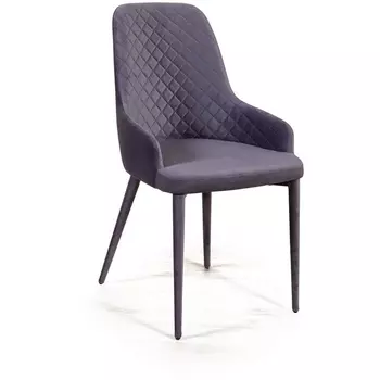 Стул Douglas ромб, бархат серый 27 Top Concept (21439)