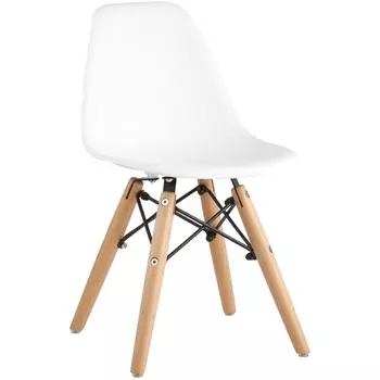 Стул детский белый Eames DSW УТ000001305 Stool Group