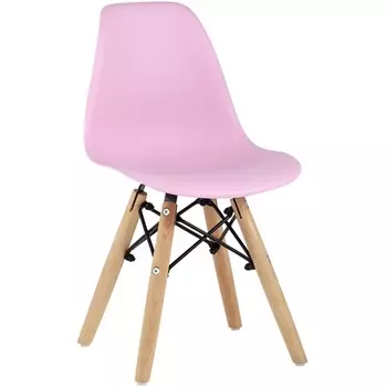 Стул детский розовый Eames DSW УТ000005370 Stool Group