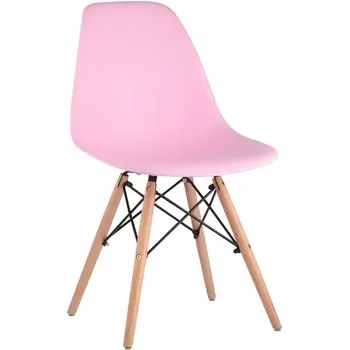 Стул розовый Eames DSW УТ000001742 Stool Group