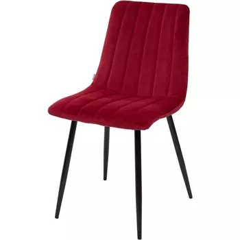 Стул G108-38 винный/ черный каркас, велюр M-City Dublin UDC7066G10838