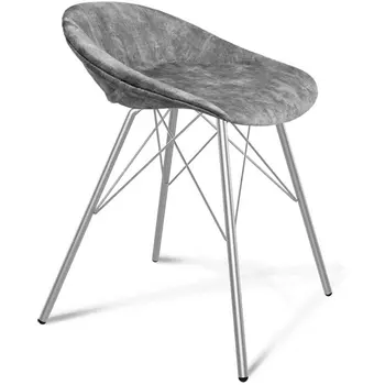 Стул дымный/хром лак Sheffilton SHT-ST19-SF1/S37 4406601001