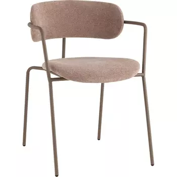 Стул Дженни букле бежевый каркас бежево-серый матовый Stool Group (арт.УТ000039183)