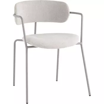 Стул Дженни букле светло-серый каркас серый муар Stool Group (арт.УТ000039182)