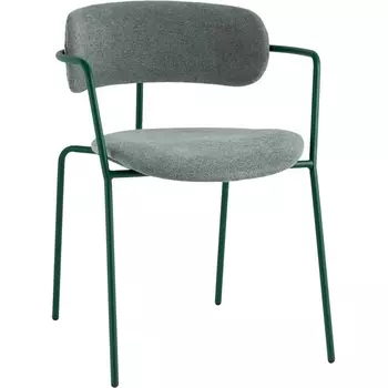 Стул Дженни букле зеленый каркас зеленый полуглянцевый муар Stool Group (арт.УТ000039181)