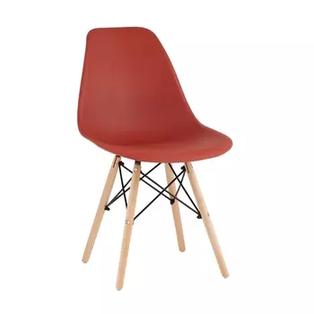 Стул Eames Style DSW терракотовый (разборный каркас) Stool Group арт.УТ000039374