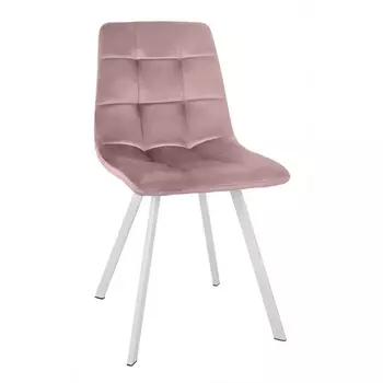 Стул пудровый с белыми ножками Bradex Home EAMES FR 0727
