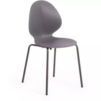 Стул EBAY (mod 03) серый (металл/пластик) Tetchair 113203 14173