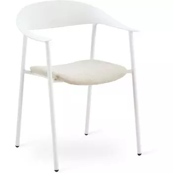 Стул Eila с подушкой пластик белый Stool Group арт.УТ000039779