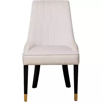 Стул Elegante велюр светло-бежевый Colt002 56*65*101см Garda Decor арт.ELEGANTE-2K-Colt002