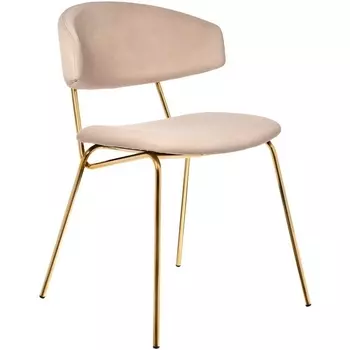 Стул Elle латте с золотыми ножками RF 0780 Bradex Home (арт.RF 0780)