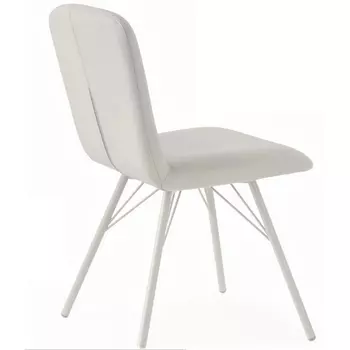 Стул EMMA CB/1662-SK mt.P94 Matt Optic white/ S92 Skuba Optic White, M-City