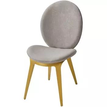 Стул ESF CAVA GY8029 бежевый/нерж.сталь/Ткань,Нержавеющая сталь