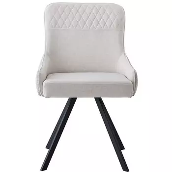 Стул ESF LEOVIC бежевый/WT2105/черный