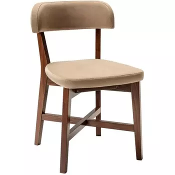 Стул Frank Pro Diag Beige/Темный орех R-Home арт.400010987h