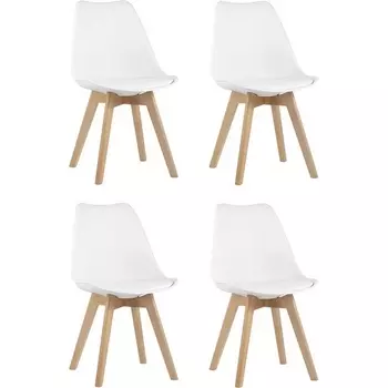 Стул FRANKFURT белый 4 шт. Stool Group (арт.УТ000036608)