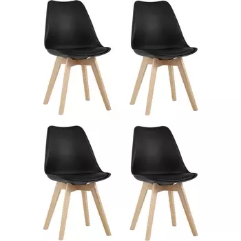 Стул FRANKFURT черный 4 шт. Stool Group арт.УТ000036610