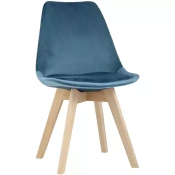 Стул Stool Group FRANKFURT велюр синий УТ000003740