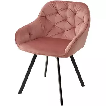 Стул GALE BLUVEL-52 PINK поворот.360 град., велюр (M-City)