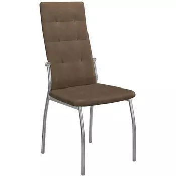 Стул ГАЛС-М каркас хром/ KL4 капучино Dikline 00-00059725 (2 шт.)