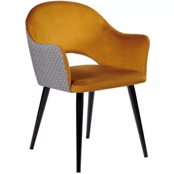 Стул горчичный с жаккардом Bradex Home Bruno RF 0196