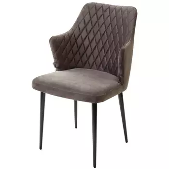 Стул ГРАФИТ #14 велюр / черный каркас M-City HERMAN 461MC04444