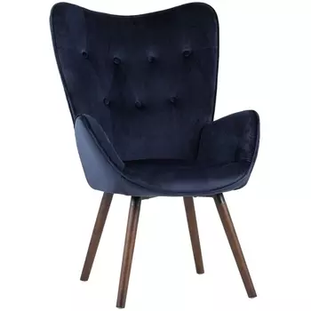 Кресло Stool Group Гранд велюр синий УТ000002119