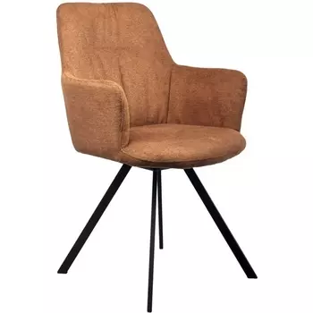 Стул Grant терракотовый шенил на поворотном механизме Bradex Home арт.FR 1005