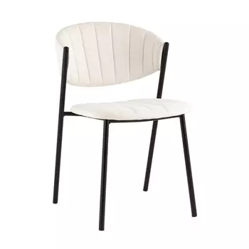 Стул Харпер ткань рогожка молочный Stool Group арт.УТ000036751