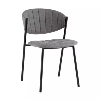 Стул Харпер ткань рогожка серый Stool Group арт.УТ000036752