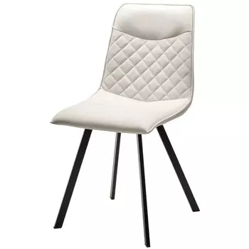 Стул HK017-01 серо-белый, PU M-City 628M03650 (4 шт.)