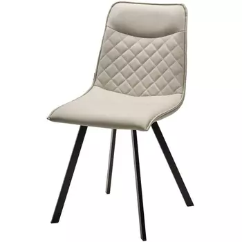 Стул HK017-02 серо-бежевый, PU M-City 628M03651 (4 шт.)