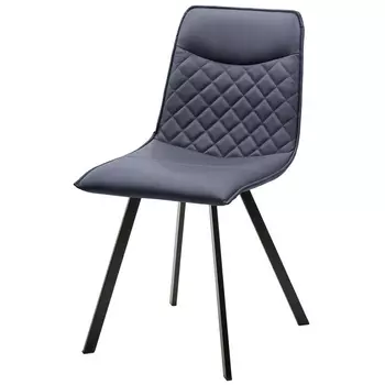 Стул HK017-09 серо-черничный, PU M-City 628M03653 (4 шт.)