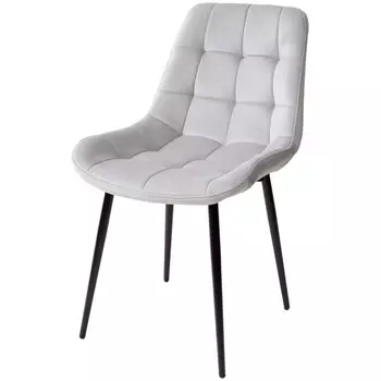 Стул ХОФМАН, цвет Серый Confetti, велюр / черный каркас M-City ХОФМАН 688M04529