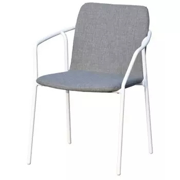 Стул из текстилена nanotex, алюминиевый каркас, цвет серый 4SIS Марокко 1-101360