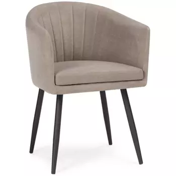 Стул капучино / черный Woodville Валета 504201